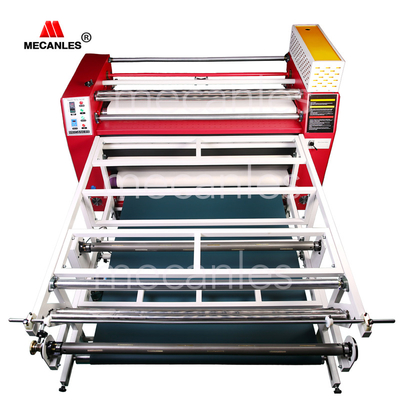 Full Multifunctional Edible Oil Calender Sublimation Transfer Roller Heat Paper Machine Steamroller To Roll And Cloth Flat Piece