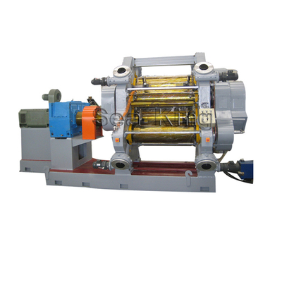 Customized Two Rolls Three Rubber Rolls Rubber Textile Calender Machine For PVC Flooring